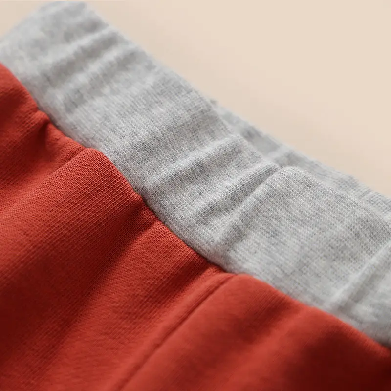 Baby Embroidered Sports Pants Red Blue Black - Image 6