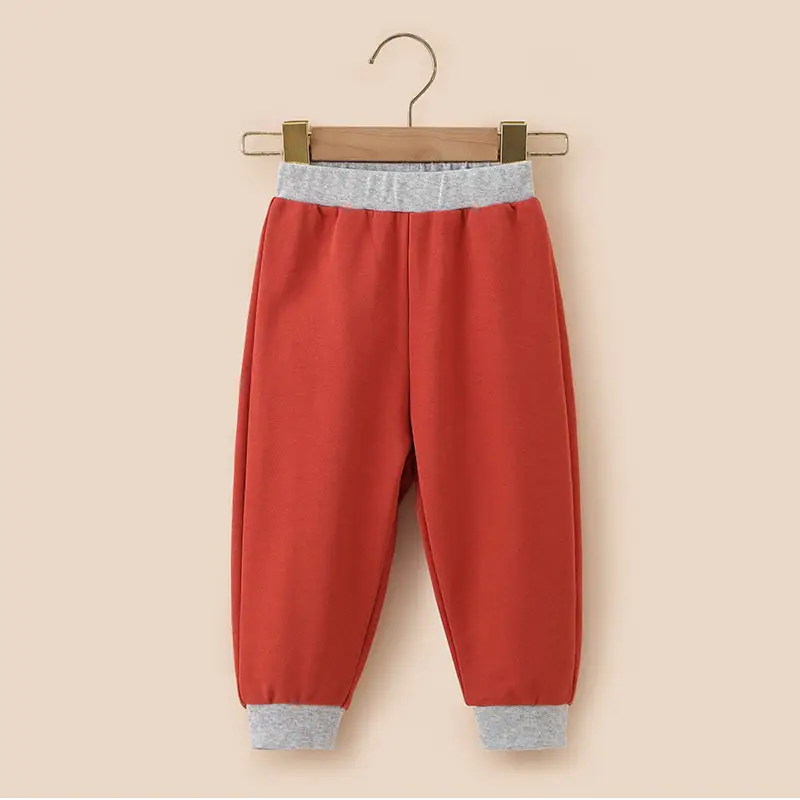 Baby Embroidered Sports Pants Red Blue Black - Image 2
