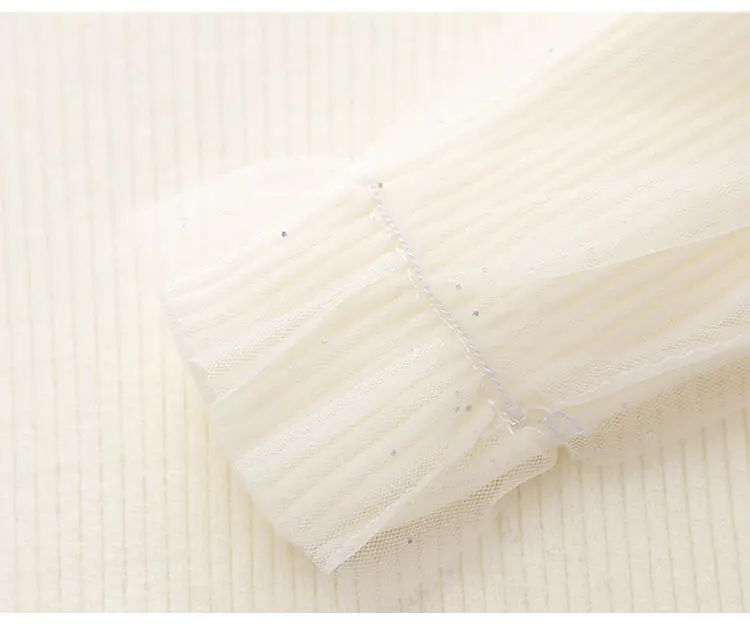 Girls Knitted Winter Sweater Long Sleeve Pullover — feature 8
