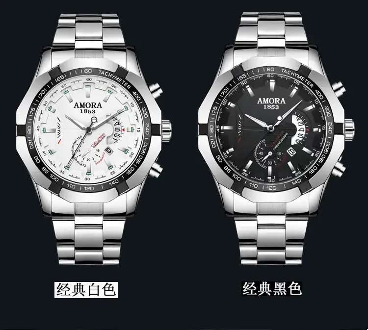 Men's Korean Fashion Quartz Watch with Calendar & Luminous Dial — feature 5
