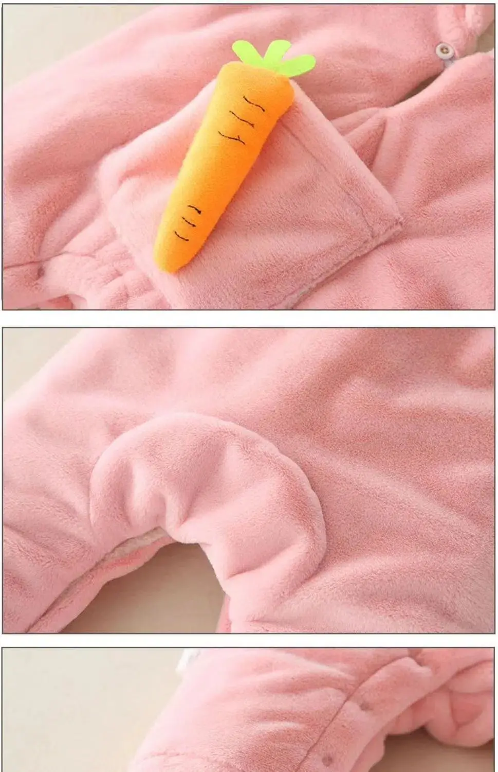 Newborn Fleece Baby Clothes Fleece Lined Warm Winter Outfit — feature 10
