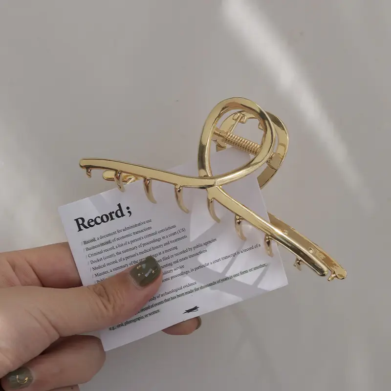 High Quality Back of Head Alloy Hair Clip 2022