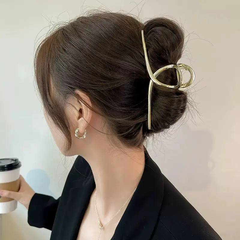 High Quality Back of Head Alloy Hair Clip 2022