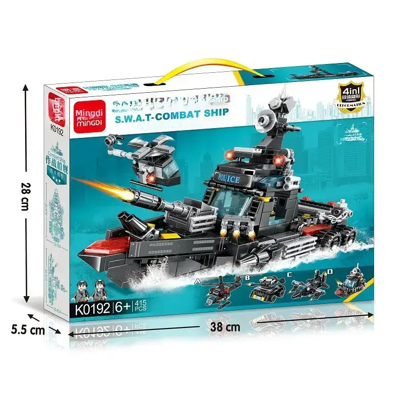 Mingdi K0190 Lego Building Blocks for Kids