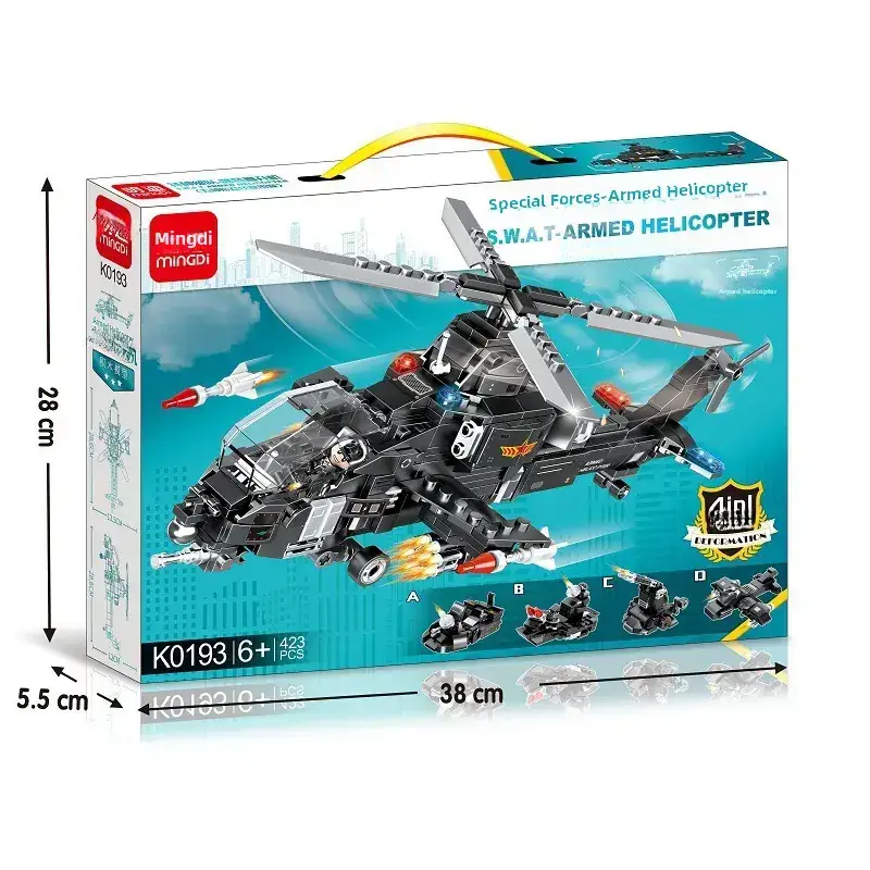 Mingdi K0190 Lego Building Blocks for Kids