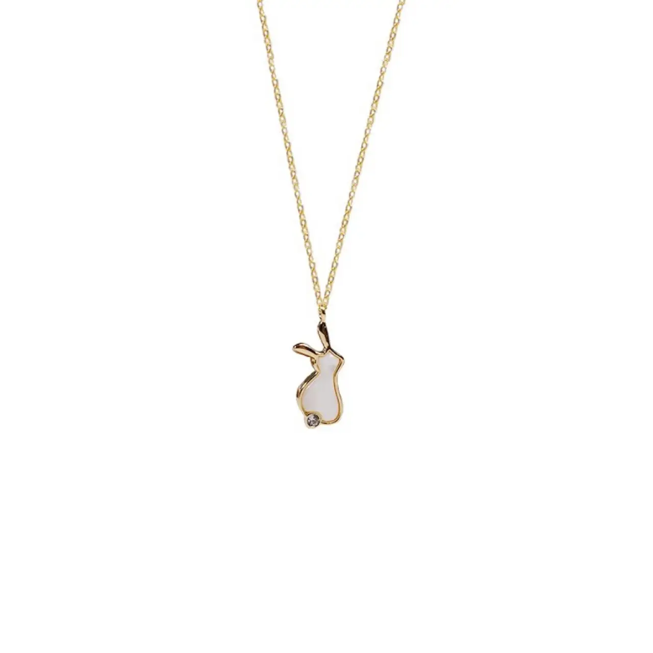 Cute Pearl Necklace for Girls Adjustable Chain