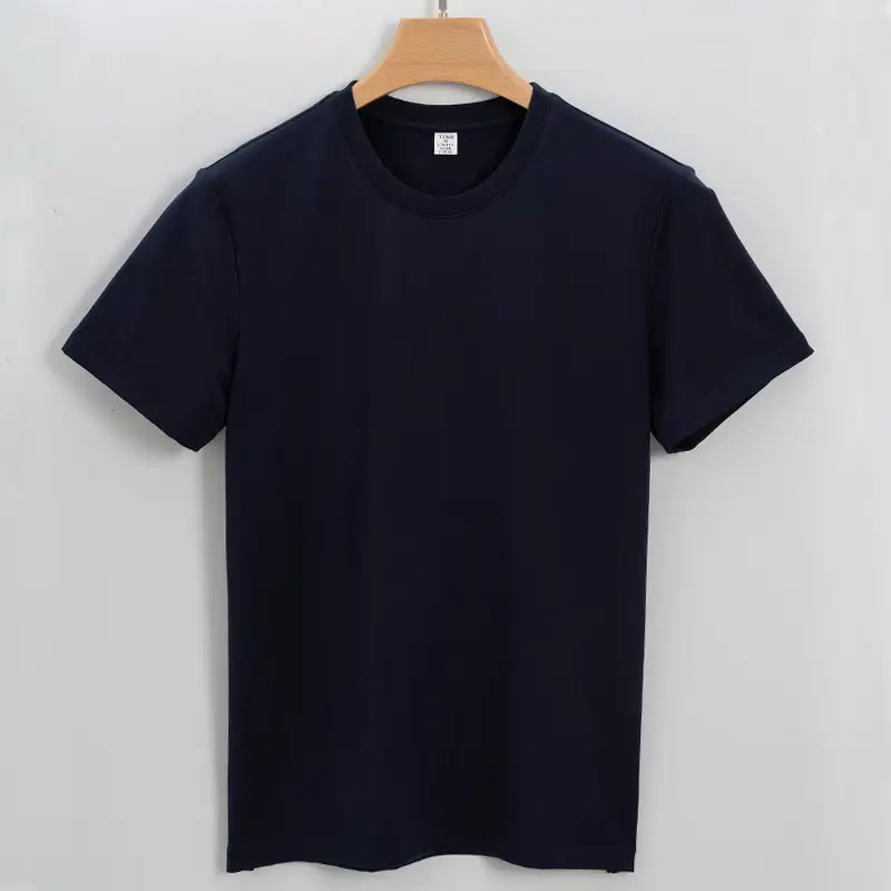 Men Pure Cotton White T-Shirt 270g Long Staple - Image 3