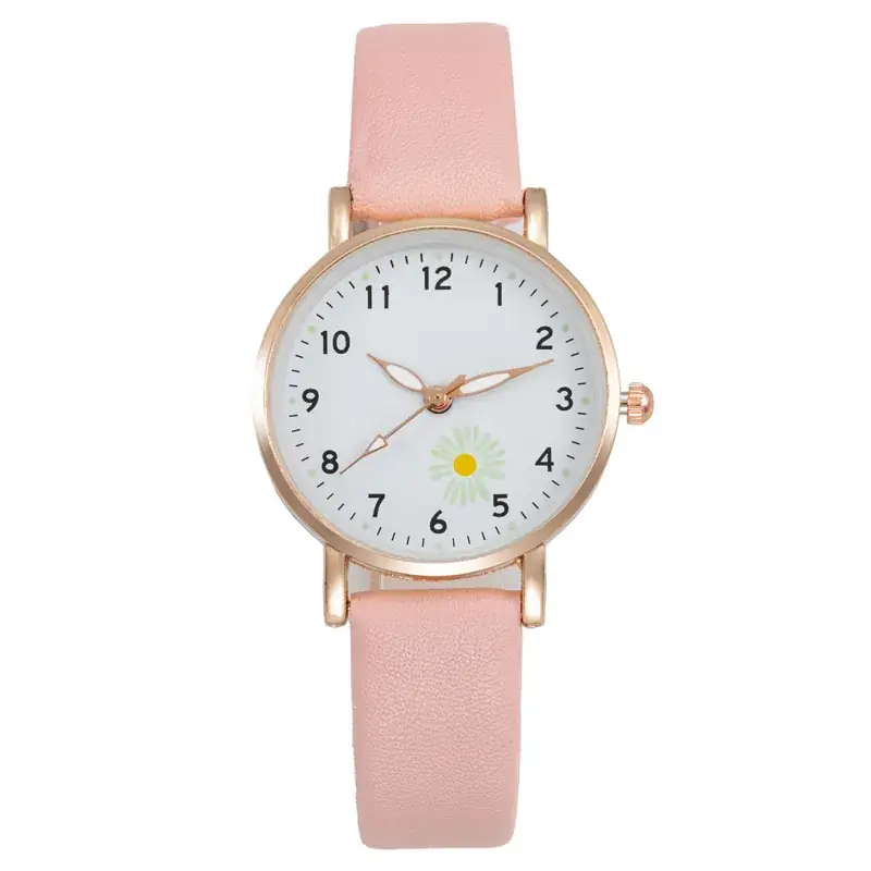 Daisy Retro Women's Quartz Watch with Star Chain - Image 9
