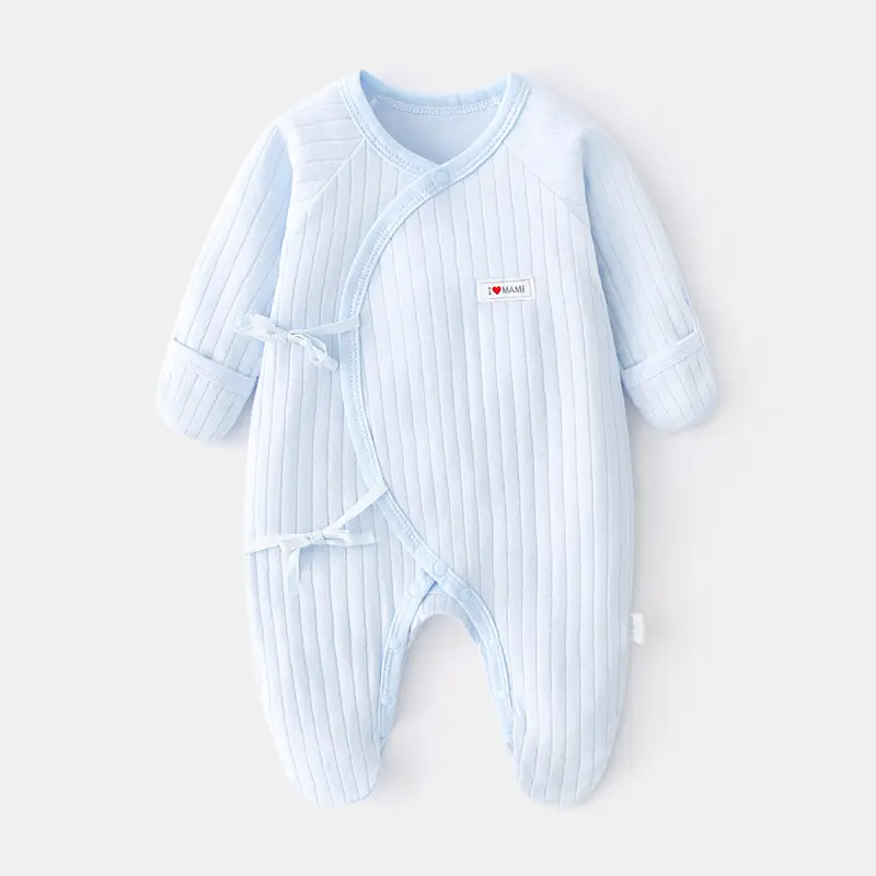 Baby Cotton Footless Suit Spring Autumn 0-6M - Image 18