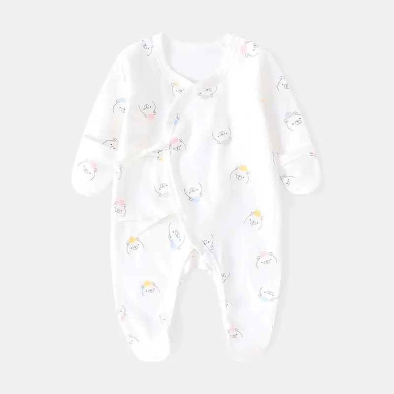 Baby Cotton Footless Suit Spring Autumn 0-6M - Image 6