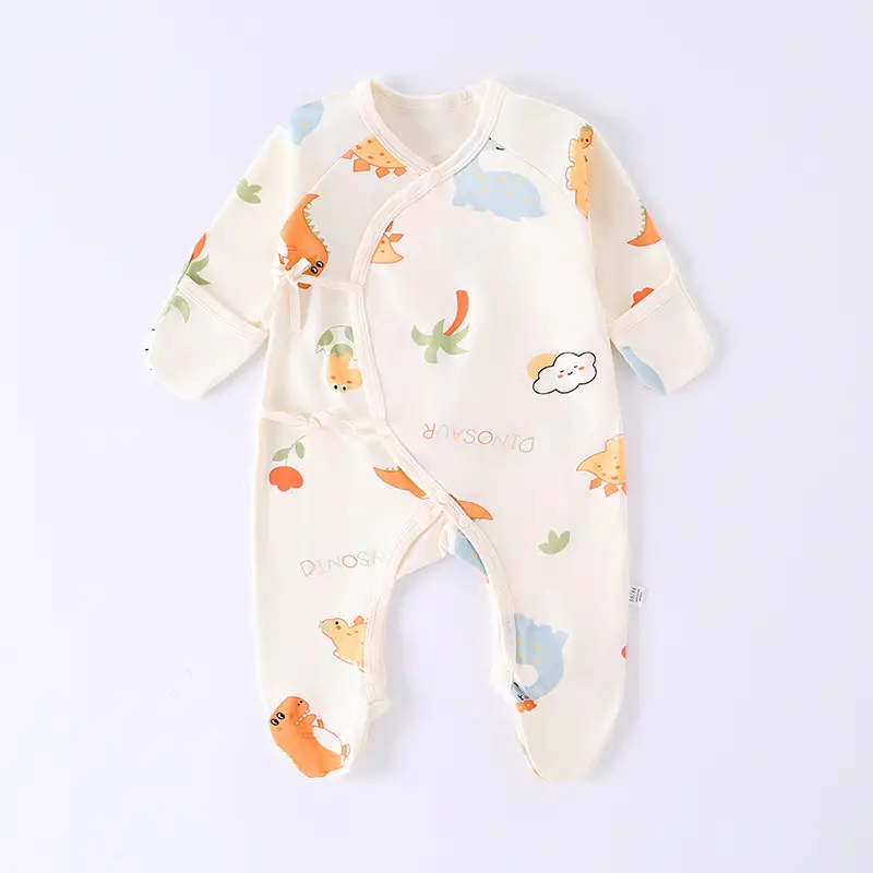 Baby Cotton Footless Suit Spring Autumn 0-6M - Image 15