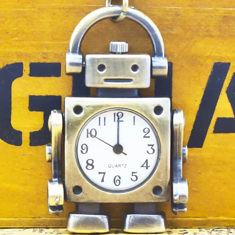 Pocket Watch with Keychain for Kids & Teens