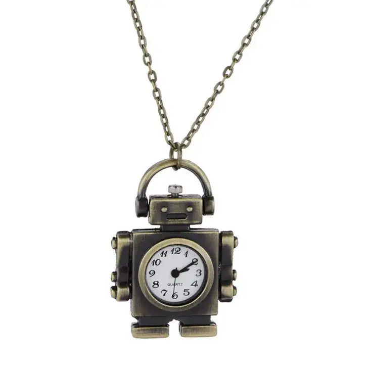 Pocket Watch with Keychain for Kids & Teens