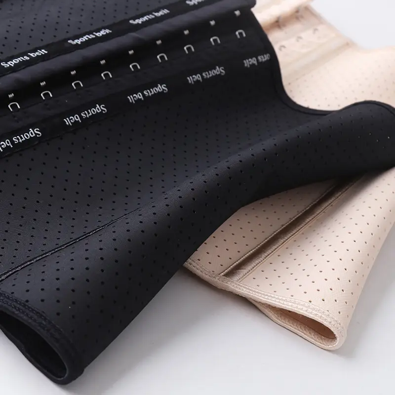 New Belly Belt 9-Bone Latex Sports Girdle Waist Seal Postpartum
