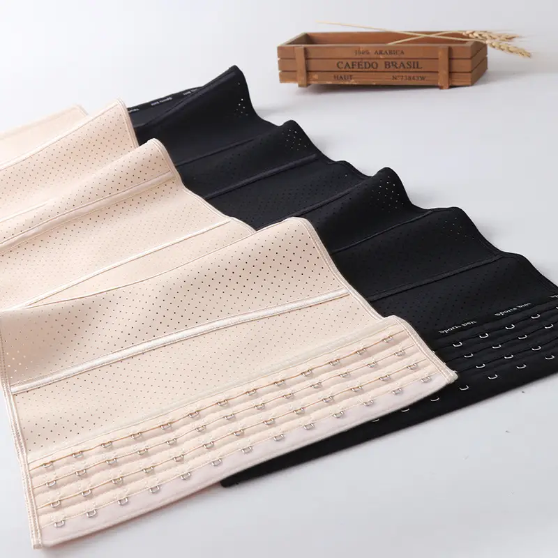 New Belly Belt 9-Bone Latex Sports Girdle Waist Seal Postpartum