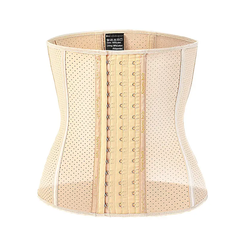 New Belly Belt 9-Bone Latex Sports Girdle Waist Seal Postpartum
