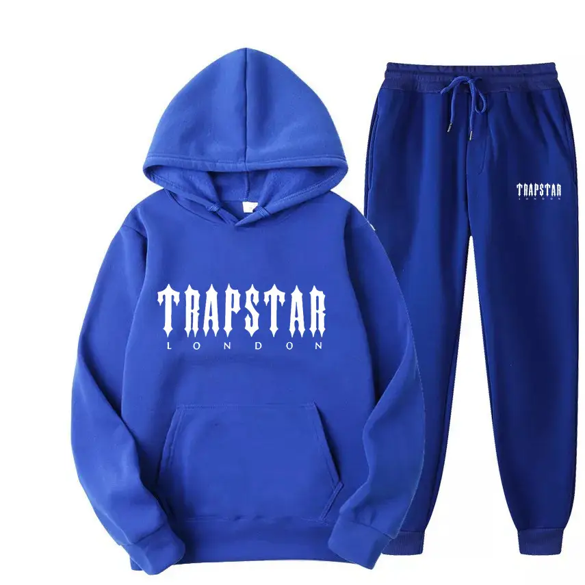 Men's Grey Trapstar Hoodie Sweatpants Set — feature 10