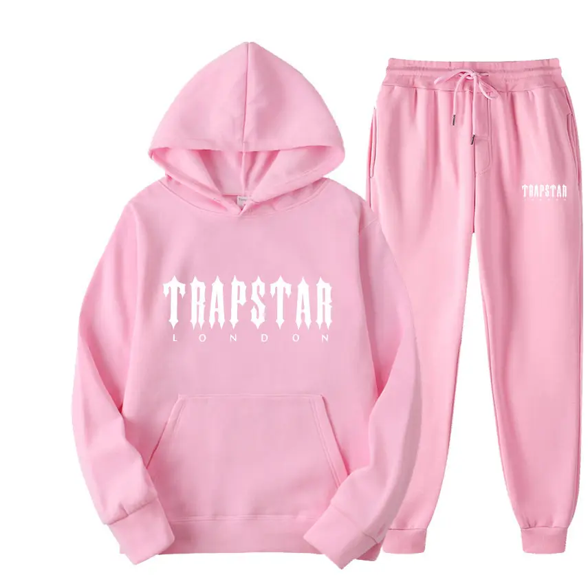 Men's Grey Trapstar Hoodie Sweatpants Set — feature 6