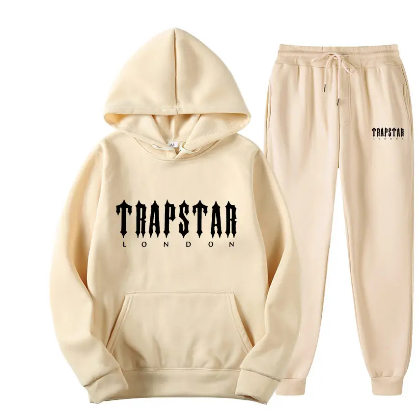 Men's Grey Trapstar Hoodie Sweatpants Set — feature 8