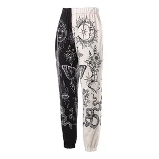 Spot 2024 Printed Harem Pants Women Pink Black — feature 9