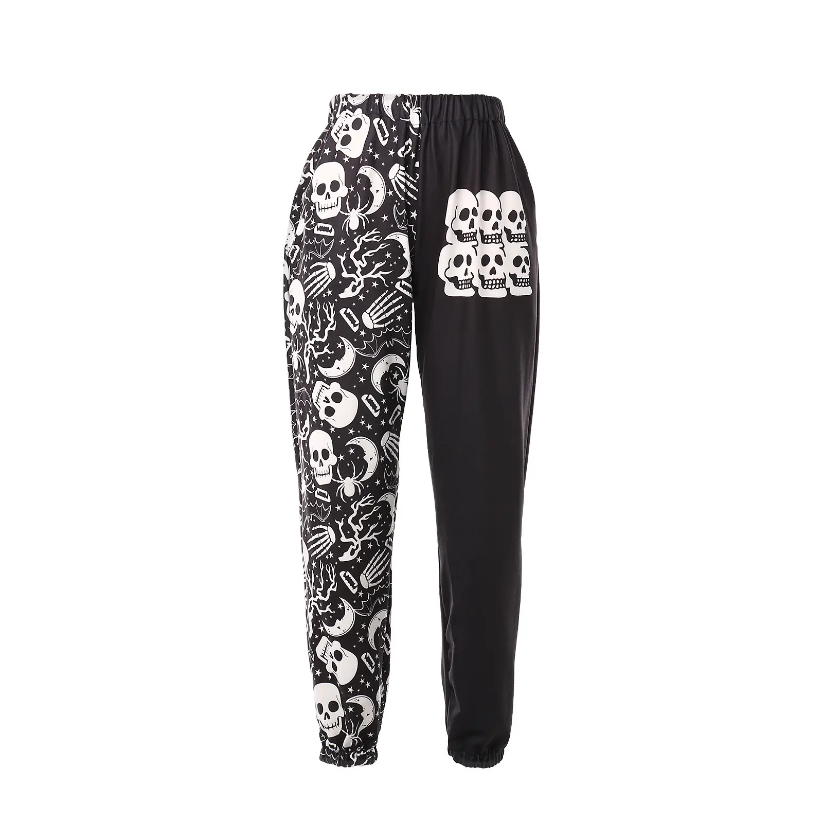 Spot 2024 Printed Harem Pants Women Pink Black - Image 3