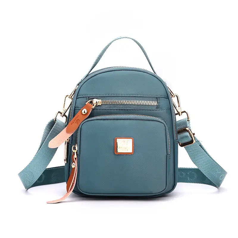 Women's Fox Leather Crossbody Bag with Phone Holder - Image 3