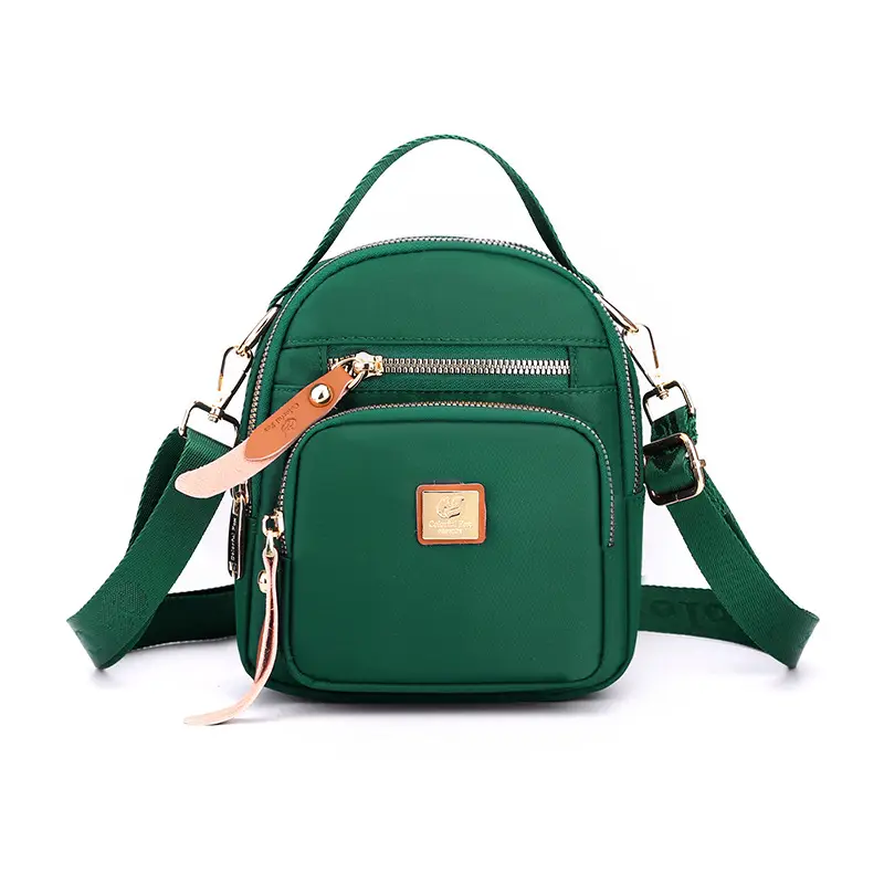Women's Fox Leather Crossbody Bag with Phone Holder - Image 4