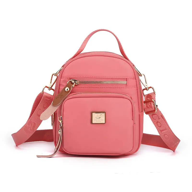 Women's Fox Leather Crossbody Bag with Phone Holder - Image 5
