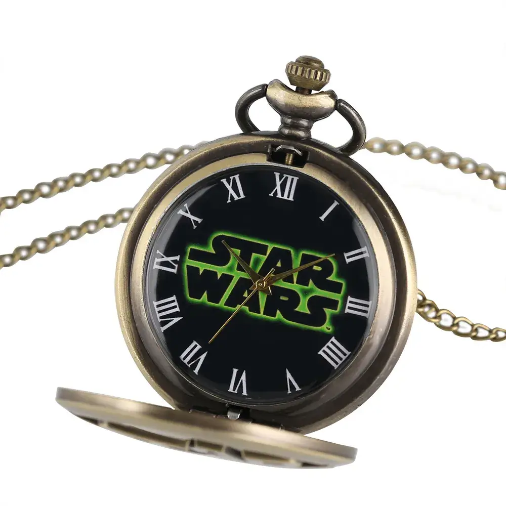 Harry Potter Star Wars Pocket Watch Gift for Men Women - Image 3