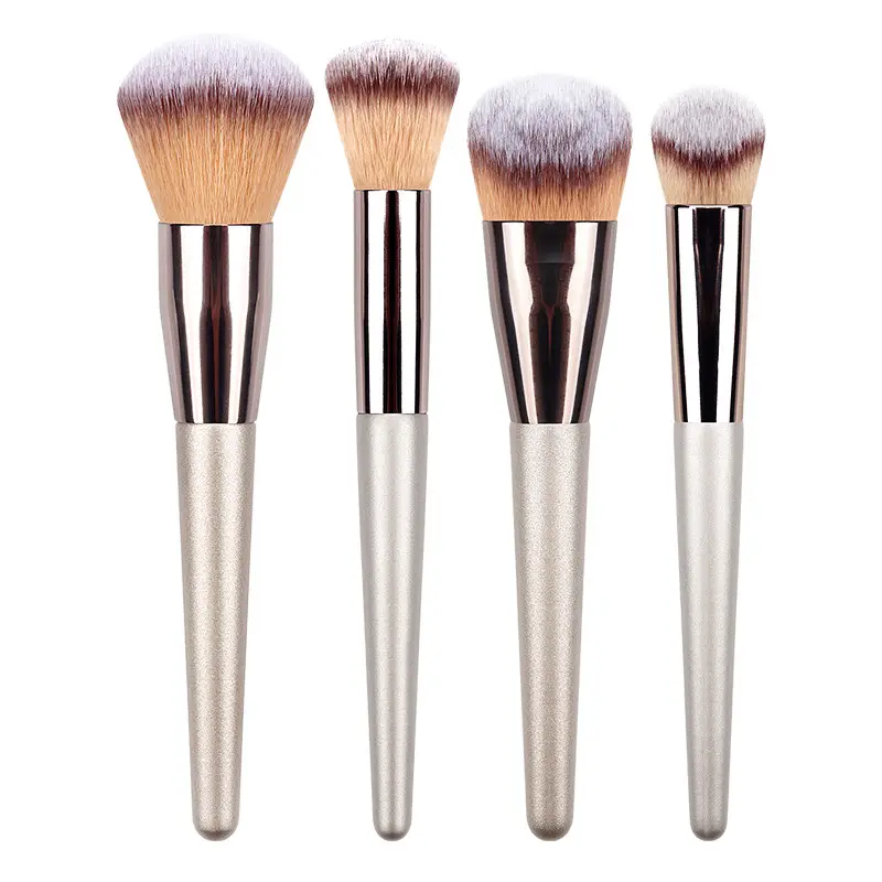 Wholesale Champagne Gold Makeup Brush Set for Beauty - Image 6