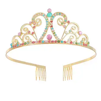 New European & American Birthday Headband with Crystal Letters — feature 12