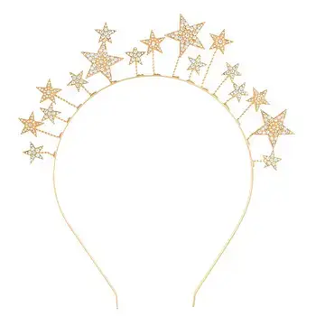 New European & American Birthday Headband with Crystal Letters — feature 13