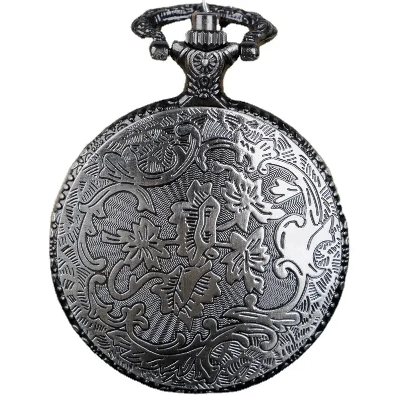 Jack Skull Pocket Watch with Devil Quartz Design - Image 5