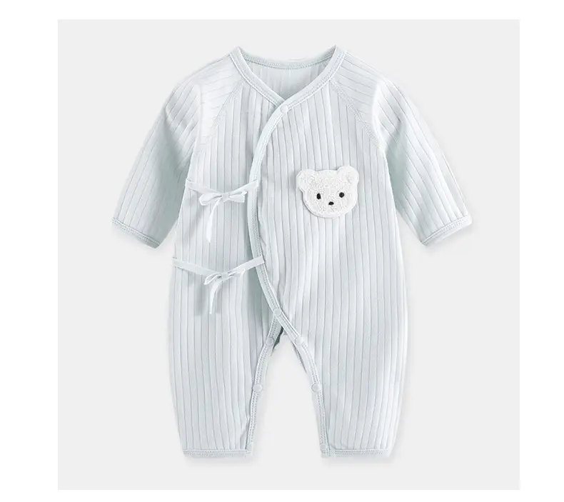 Newborn Cotton Butterfly Jumpsuit Set with Hat — feature 10