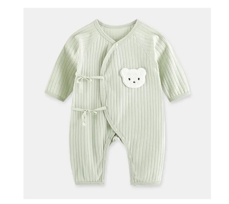 Newborn Cotton Butterfly Jumpsuit Set with Hat — feature 11