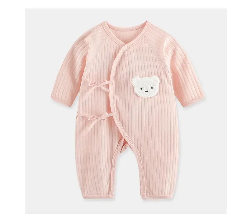 Newborn Cotton Butterfly Jumpsuit Set with Hat — feature 9
