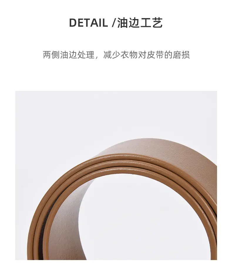Golden CC Buckle Wide Coat Belt for Women β feature 18