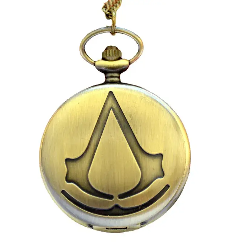 Vintage Quartz Pocket Watch for Boys Girls Antique Gift - Image 4