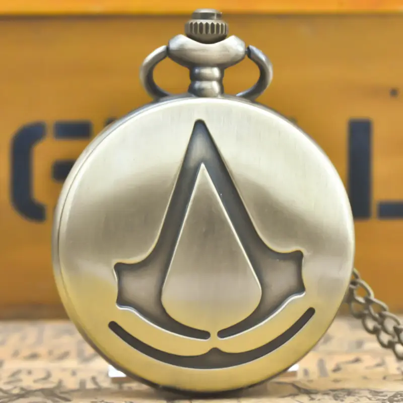 Vintage Quartz Pocket Watch for Boys Girls Antique Gift — feature 14