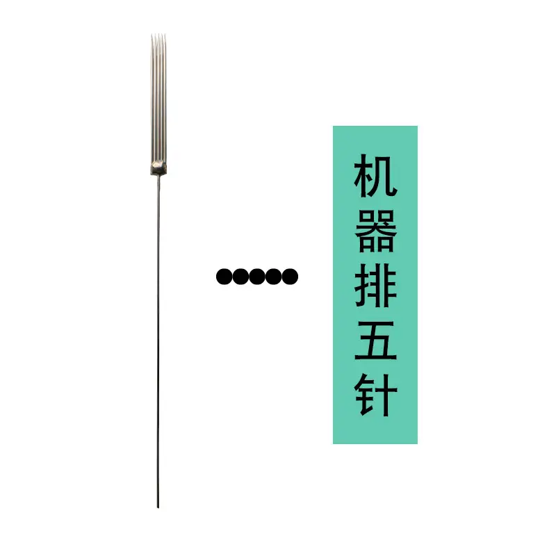 Half Threading Tattoo Needle Cap Large Round 3 Needle