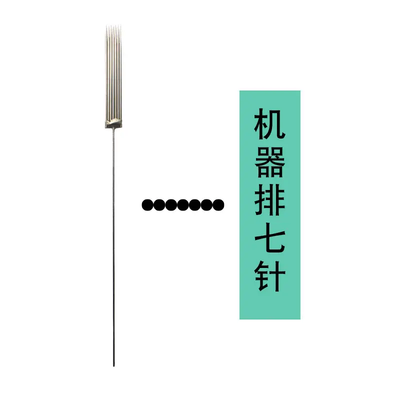 Half Threading Tattoo Needle Cap Large Round 3 Needle