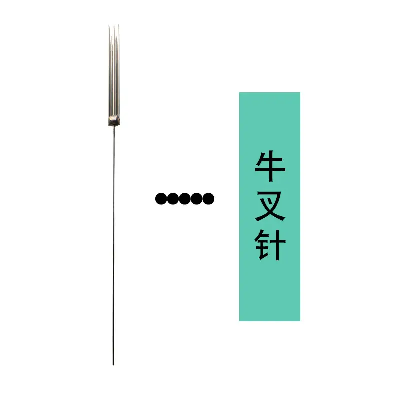 Half Threading Tattoo Needle Cap Large Round 3 Needle
