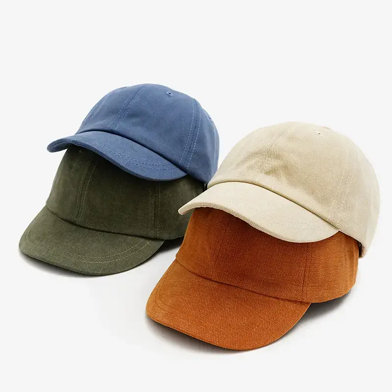 Kids Baseball Caps Blue Green Orange Cotton Cap - Image 7