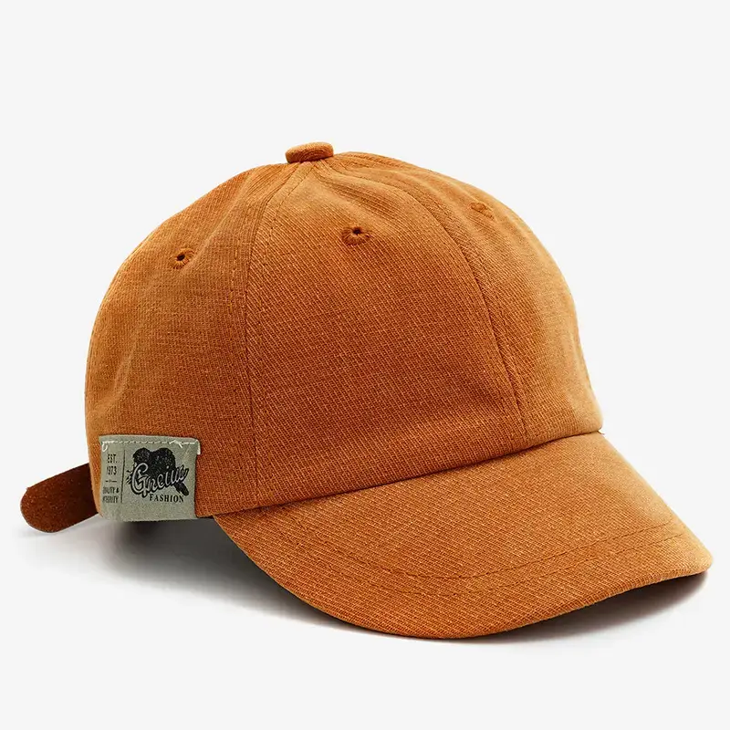 Kids Baseball Caps Blue Green Orange Cotton Cap - Image 3
