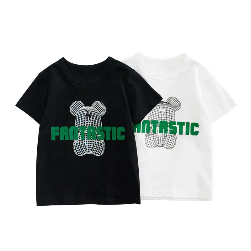 27Kids White T-Shirt with "Fantastic" Graphic