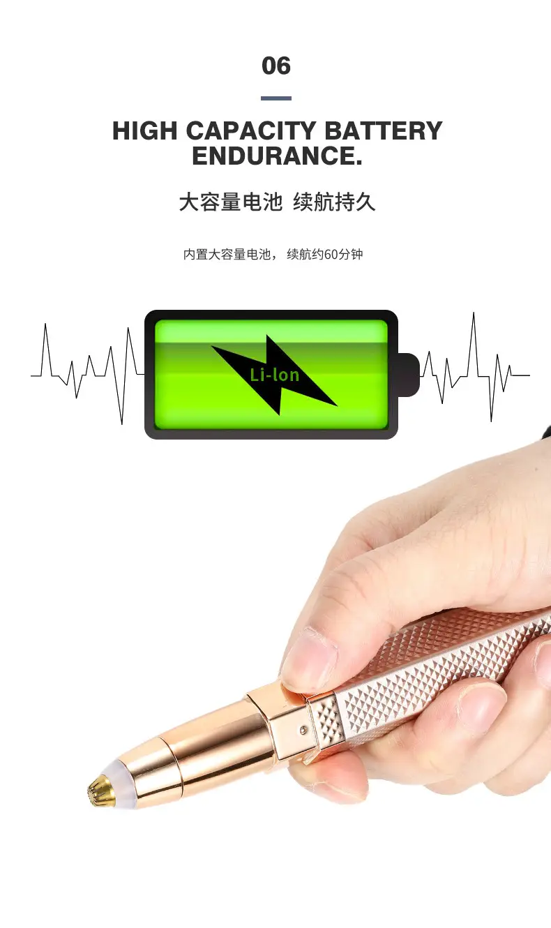 Electric Lip Trimmer for Face & Body Hair Removal — feature 13