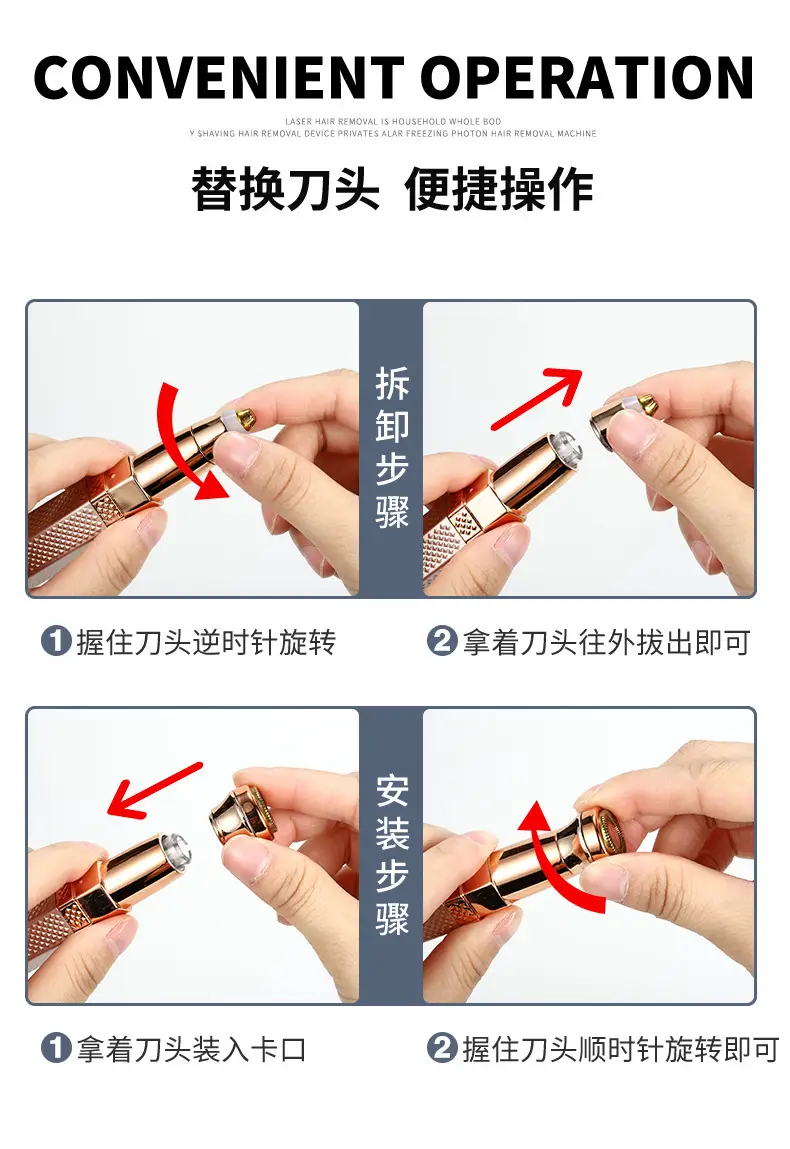 Electric Lip Trimmer for Face & Body Hair Removal — feature 16