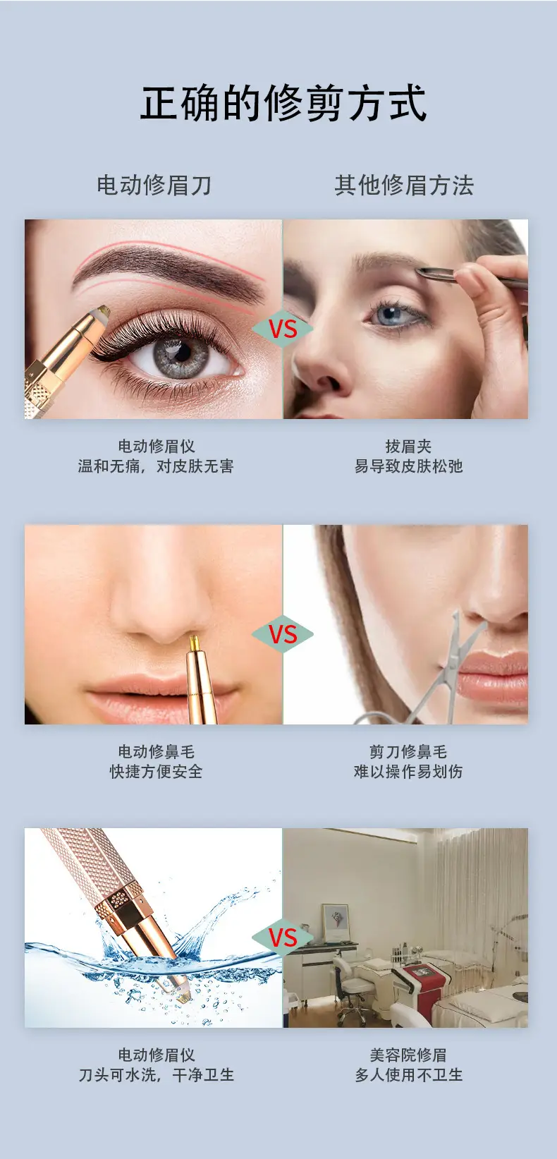 Electric Lip Trimmer for Face & Body Hair Removal — feature 7