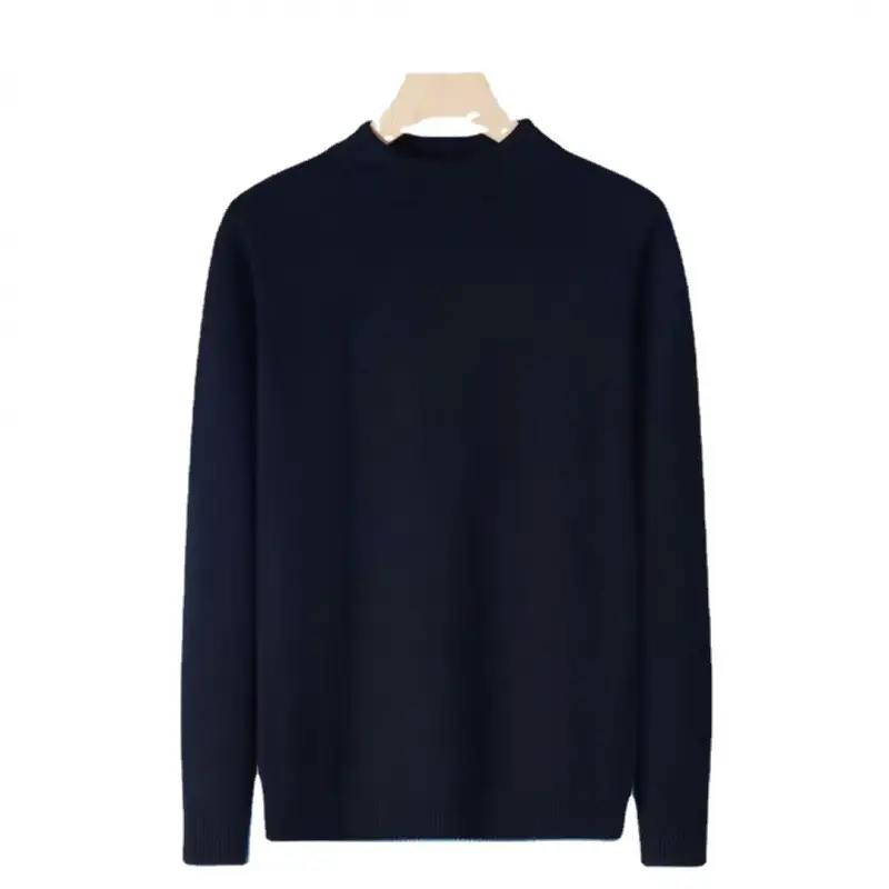 Men's Warm Turtleneck Sweater Autumn Winter Outerwear