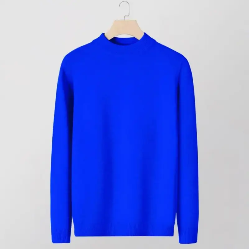 Men's Warm Turtleneck Sweater Autumn Winter Outerwear